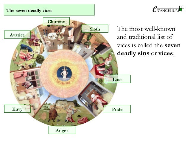 7 virtues and vices list