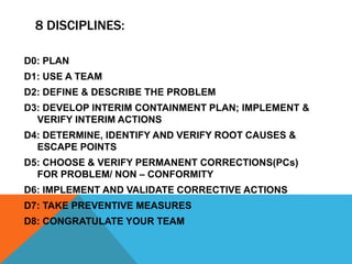 5's principles & 8'd methods | PPTX | Business Administration | Business