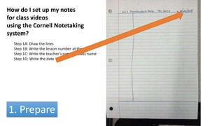 #inflip Tip #17: Good notes
• Fit you
• Are clear
• Use shorthand
• Relate to things you’ve already learned
• Are filed pr...