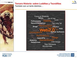Tercera Historia: sobre Ludditas y Tecnófilos También son un tanto distintos… 