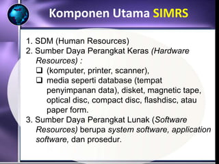 Overview_Sistem Informasi Manajemen Rumah Sakit | PPTX
