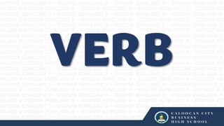 VERB
 