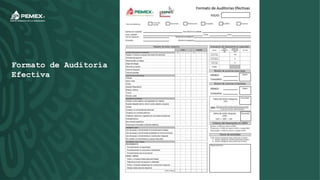 Auditorías Efectivas 2022-PEMEX-SSPA-Plataformas Marinas | PPTX