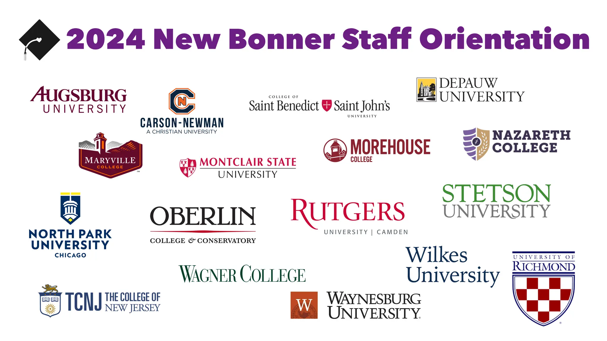 2024 New Bonner Staff Orientation
 