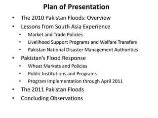Lessons and policy options for emergency preparedness in flood prone areas of Asia