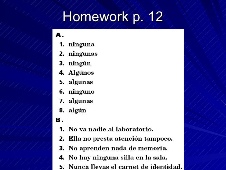 Capitulo 1a Spanish 2