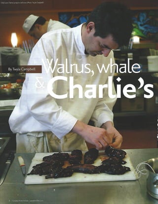 Charlie's Burgers Walrus and Whale