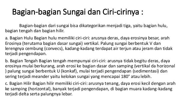 Geografi sungai