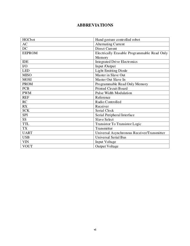 Circuit Board Abbreviations