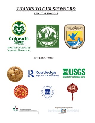 Thanks to our Sponsors:
Executive Sponsors
Other Sponsors
 