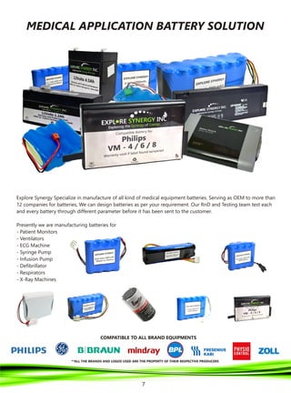SYNOCARE RESPIRATORY AND BATTERY