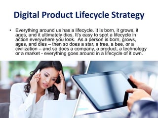 Digital Product Lifecycle – End-phase
 