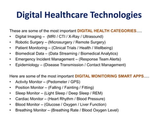 Digital Healthcare Technologies
These are some of the most influential FUTURE DIGITAL HEALTH leaders: -
– Huawei - John Fr...