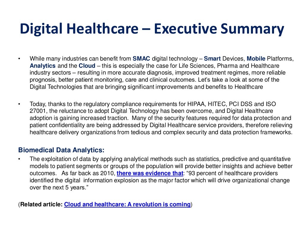 Digital Healthcare Detailed Presentation PDF