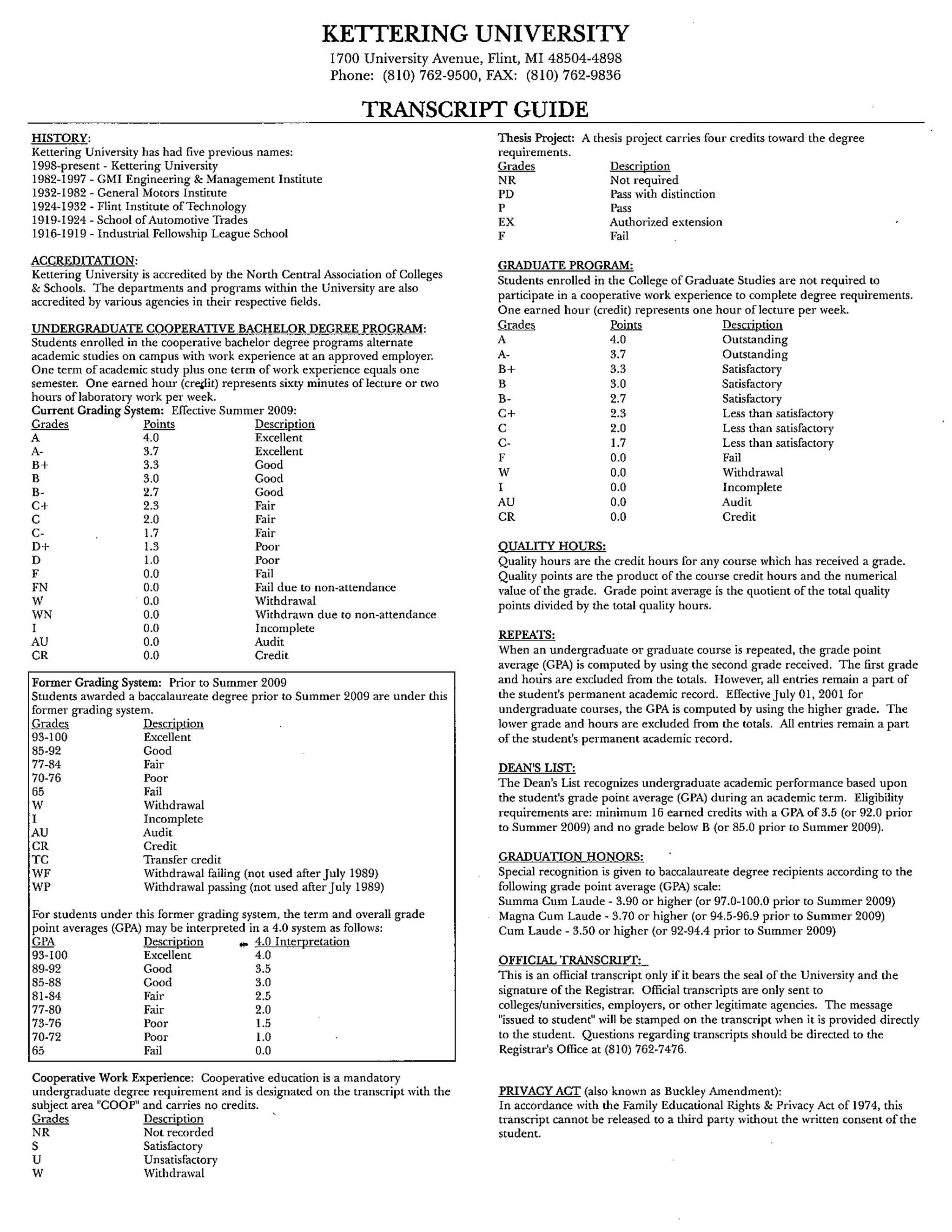 Rrt Kettering Study Guide Calendar.pdf Kettering Grading Scale | PDF