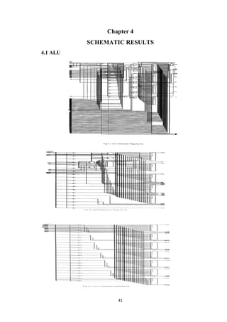 41
Chapter 4
SCHEMATIC RESULTS
4.1 ALU
 