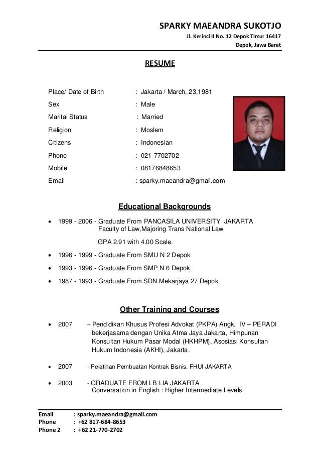 Curriculum vitae advokat 07 image