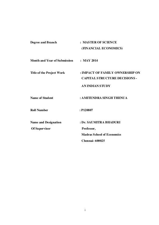 the impact of ownership structure on The impact of changes in bank ownership structure around the world dissertation presented in partial fulfillment of the requirements for the degree doctor of. the impact of ownership structure on The impact of changes in bank ownership structure around the world dissertation presented in partial fulfillment of the requirements for the degree doctor of.