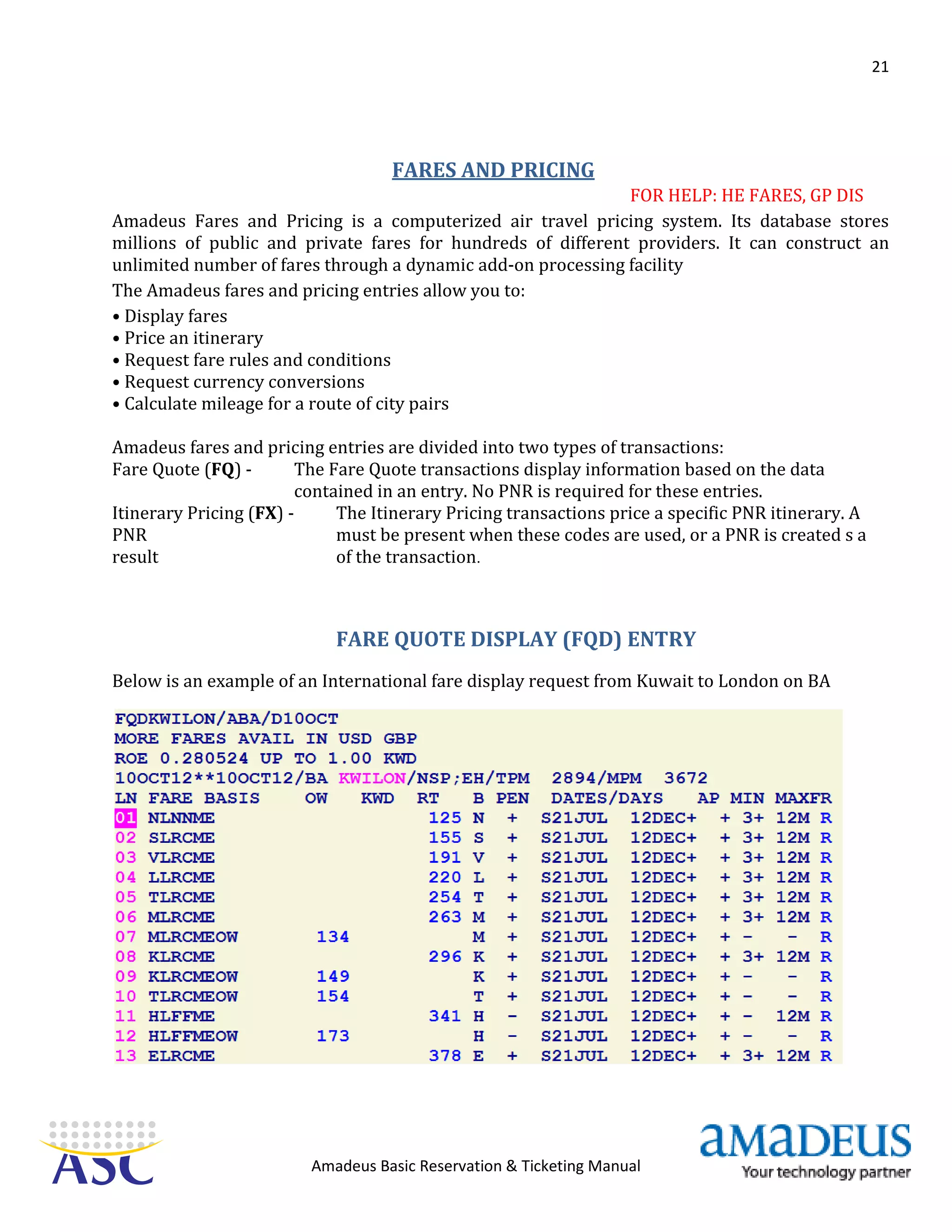 1a basic course_training_guide_ver_2__725 | PDF | Air Travel | Travel Type