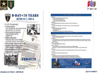 1ST ABCT, 1ID
America’s First– DEVILS! DUTY FIRST!
 