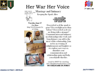 1ST ABCT, 1ID
America’s First– DEVILS! DUTY FIRST!
 