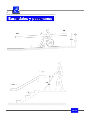 44



     Barandales y pasamanos




                              SE-01
 