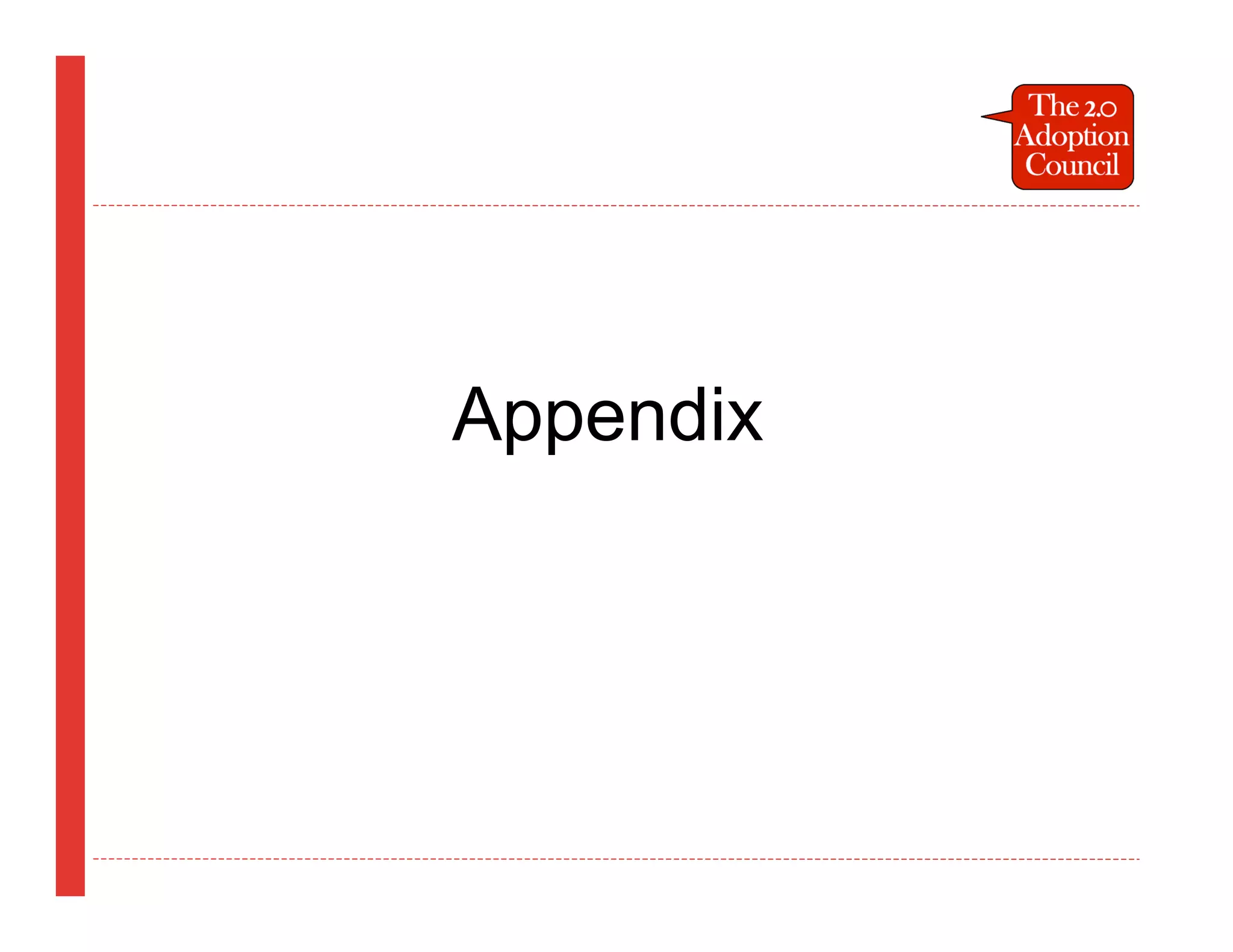 Appendix
 
