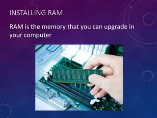 1 Types and components of computer systems | PPTX