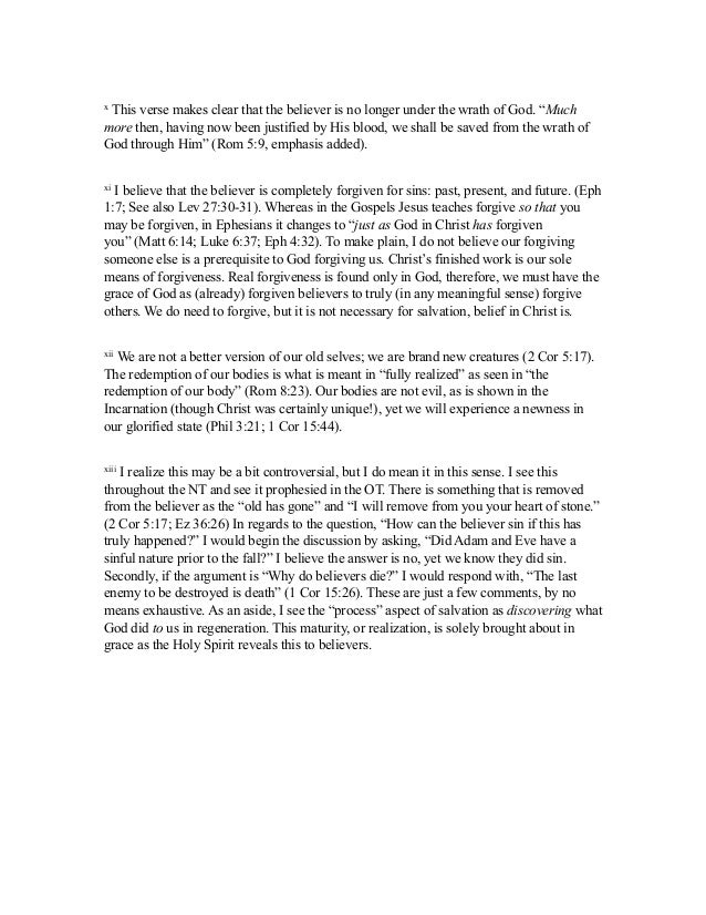 Personal doctrinal statement picture