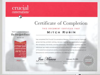 crucial conversations certification