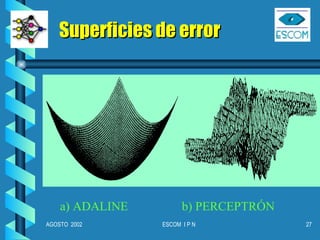 REDES NEURONALES ADALINE | PPT