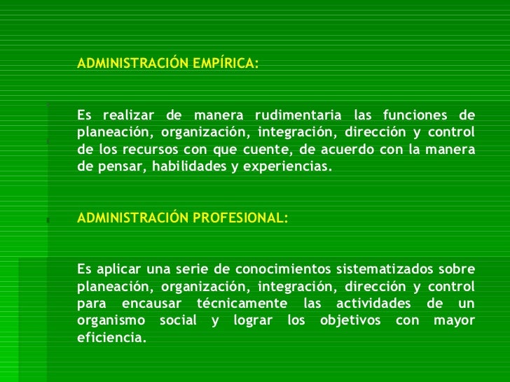 Administracion.