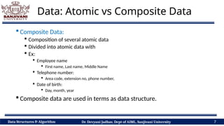 Introduction to Data Structure and its type: Primitive and Non ...