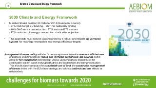 EU 2030 Climate and Energy Framework
3
• Member States position 23 October 2014 (European Council)
- 27% RES target EU bin...