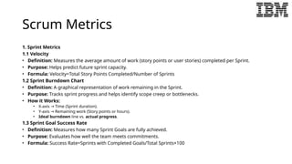 Scrum Numbers 1 Agile Methodology devops presentations | PPTX
