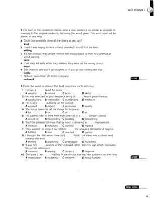 GRAMMAR AND VOCABULARY FOR CAE AND CPE | PDF