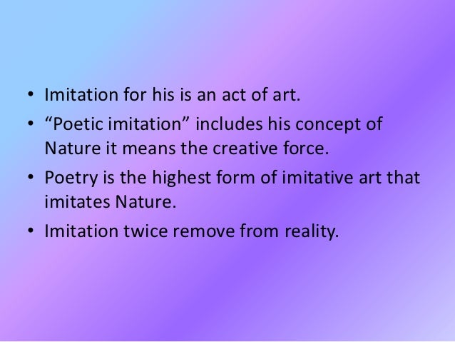 platos objection to poetry Plato's republic - attack on poetry plato also held some objections to poetry on emotional grounds: he objected to the claim that poets are 'divinely inspired' he stated that if the claim is to be believed. platos objection to poetry Plato's republic - attack on poetry plato also held some objections to poetry on emotional grounds: he objected to the claim that poets are 'divinely inspired' he stated that if the claim is to be believed.