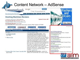 Content Network – AdSense 