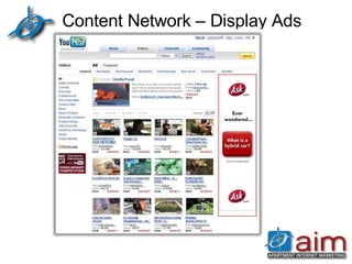 Content Network – Display Ads 