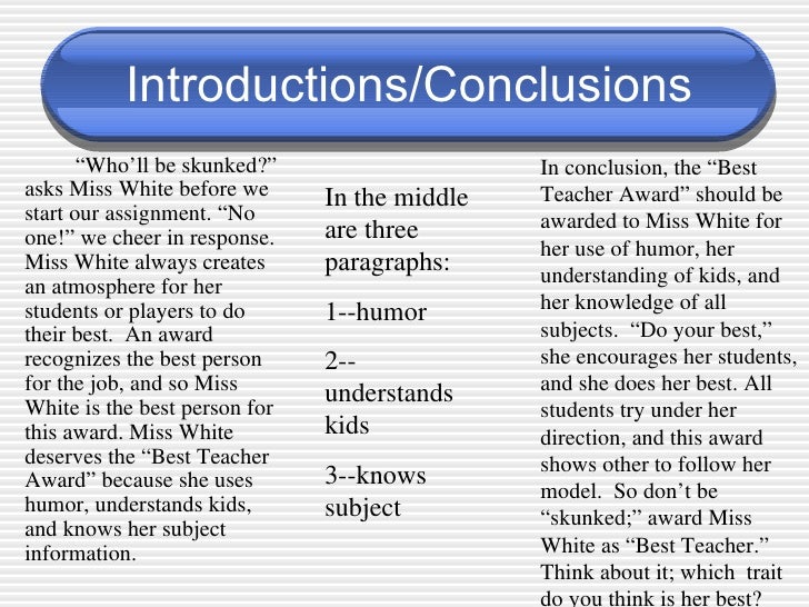 examples of a good conclusion for an essay