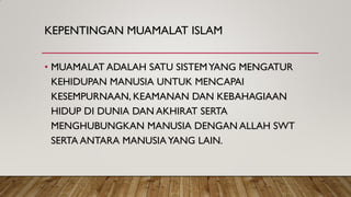 Hikmah Muamalat Dalam Islam