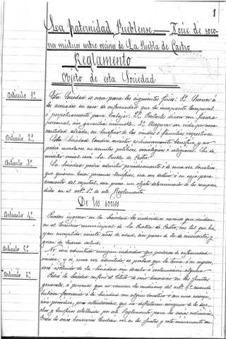 LIBRO DE ACTAS DE LA FRATERNIDAD PUEBLENSE.Desde 1898 a 1936