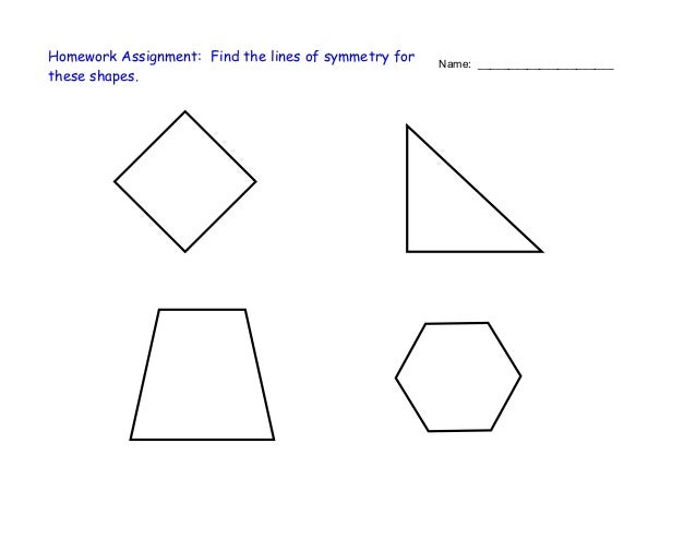 lines of symmentry