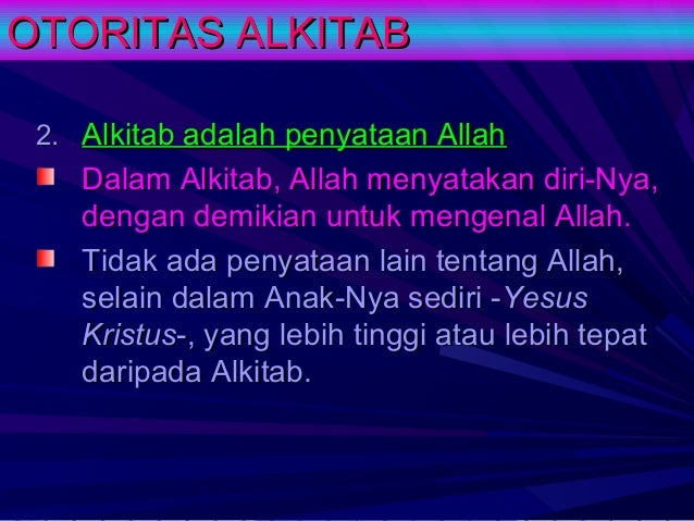 Pengajaran Dasar Gbi