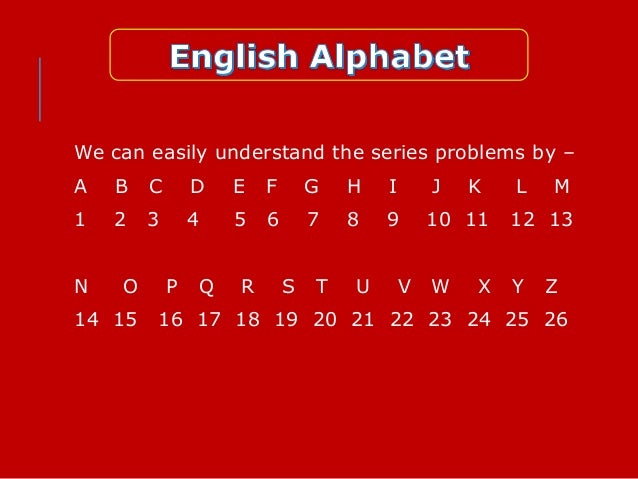 1 alphabetical order 18th letter of alphabet