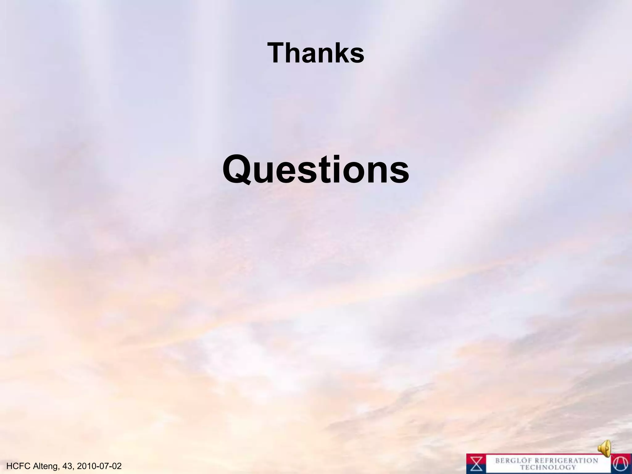 NUMBER OF OIL CHANGESTHE NUMBER OF OIL CHANGES DEPENDS ON HOW  MUCH OFTOTAL OIL IN SYSTEM THAT CAN BE DRAINEDEXPERIENCE SHOW  THAT THIS DEPENDS ON:1.   OIL PLUG POSITION2.   NUMBER OF EVAPORATORS, HEAT EXCHANGER DESIGN3.   LENGTH OF PIPING4.   OIL SEPARATOR AND OTHER COMPONENTSOIL CHANGES TO REACH < 1 % VARIES AS FOLLOWS FUNCTION OF HOW MUCH OF OIL CHARGE THAT CAN BE REMOVEDREMOVED     REQUIRED NO.	TYPICAL INSTALLATION % OF OIL		CHANGES50 %		7		SUPERMARKETS WITH OIL SEPARATOR 60 % 		5		LARGE CHILLERS, HEAT PUMPS70 %		4		SMALL CHILLERS, CONDENSING UNITS80 % 		3		90 % 		2		FLUSHING LARGE SYSTEMS99 % 		1		FLUSHING SMALL SYSTEMS