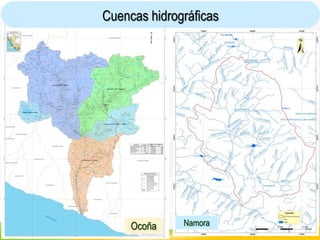 SSV 36
Cuencas hidrográficas
Ocoña Namora
 