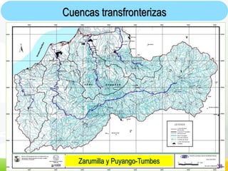 SSV 38
Cuencas transfronterizas
Zarumilla y Puyango-Tumbes
 