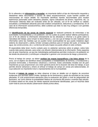 Guia Metodologica Para el Analisis de Riesgo | PDF