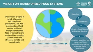 Transforming Food Systems under a Changing Climate - Ana Maria Loboguerrero COP24 opening